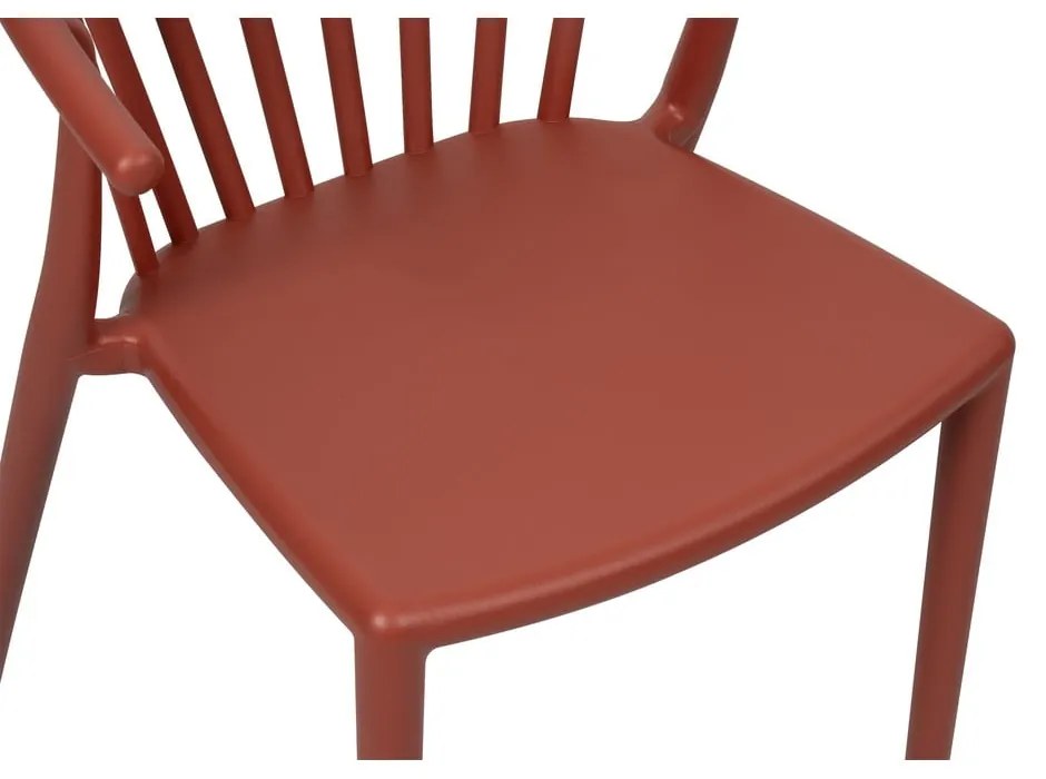 Scaun de grădină maro din plastic Capri – Bonami Essentials