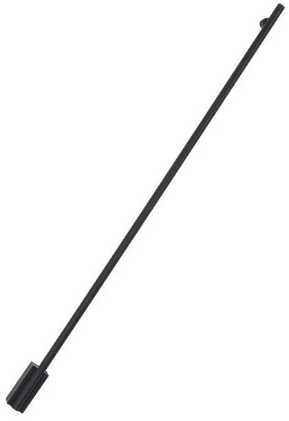 Aplica de perete LED design liniar GROPIUS negru, L-90cm, H-9cm