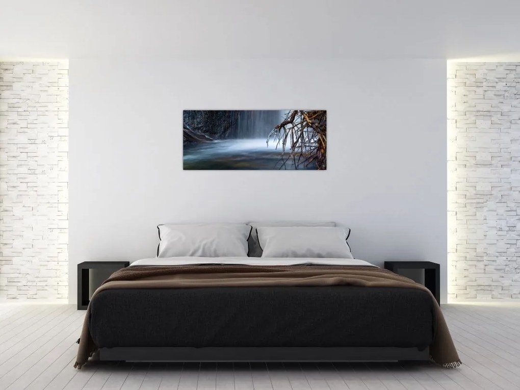 Tablou - Laguna de iarnă (120x50 cm)