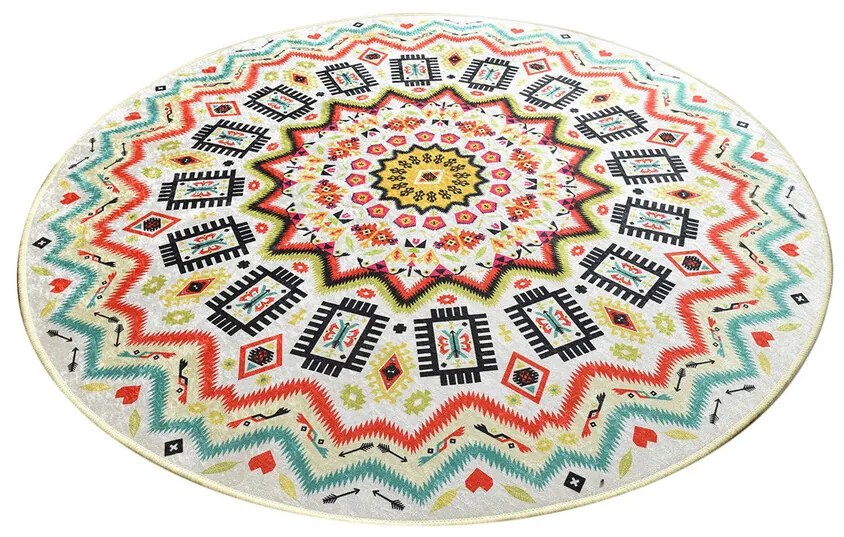 Covor, Mandala Balkon, Multicolor