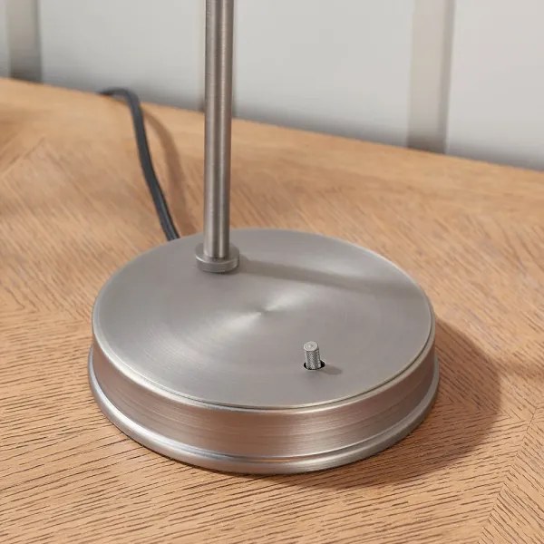 Lampă de masă Endon 91740 HANSEN 1xE14/40W/230V crom mat