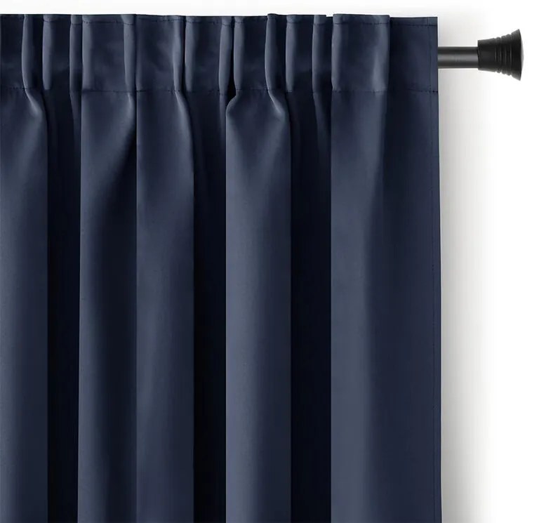 Draperie groasă blackout RESTILO indigo 140 x 245 cm 1 buc