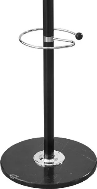 RESIGILAT- Cuier pentru haine, cu suport umbrelă, metal, negru