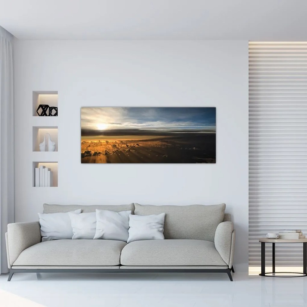 Tablou cu cer (120x50 cm)