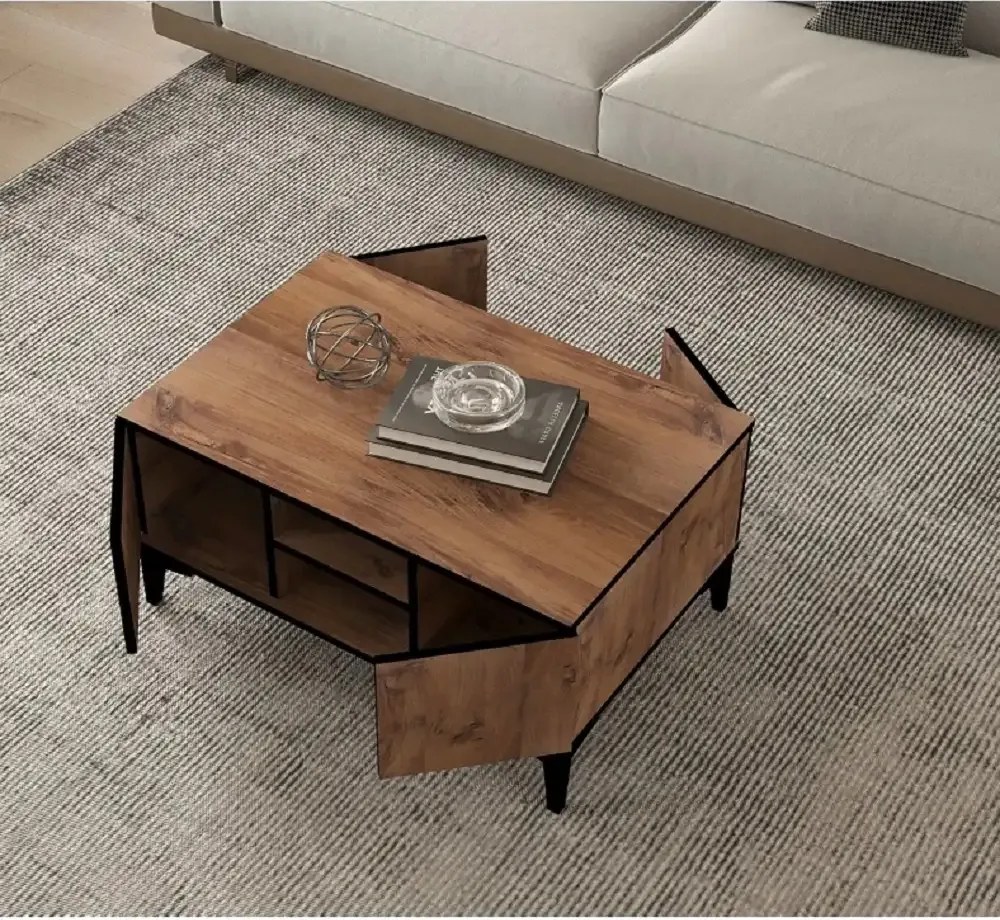 Masa cafea  Cinderella culoare nuc 90 cm