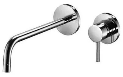 Paffoni - Baterie pentru lavoar LIGHT, montaj încastrat, crom lucios