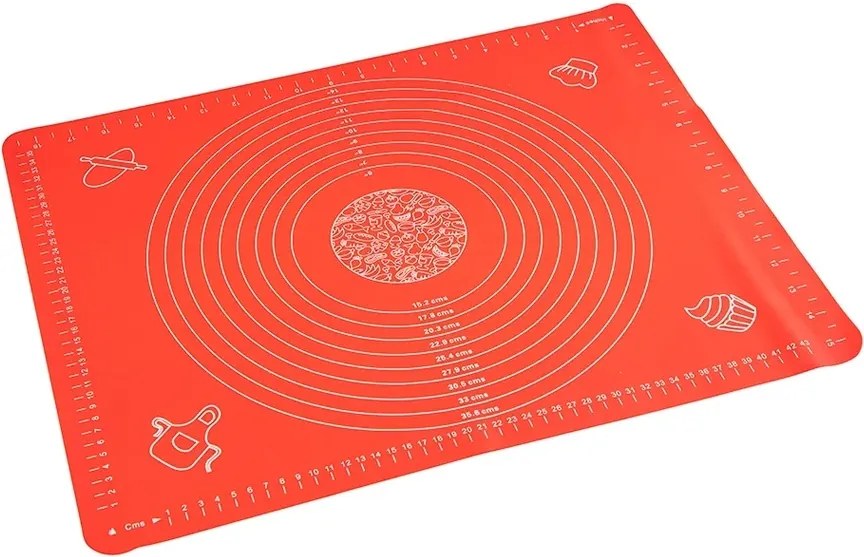 Planșă de silicon Altom 40 x 50 cm, roșu