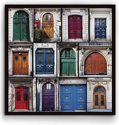 Tablou de perete decorativ Portales,100x100cm