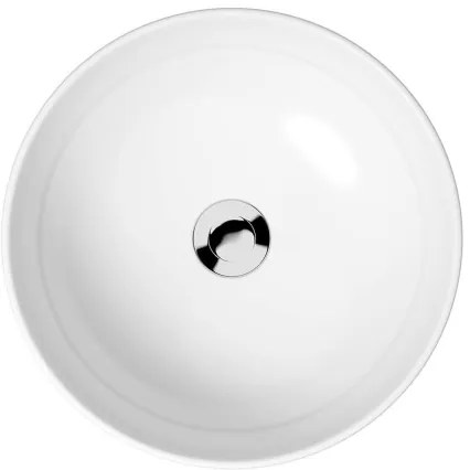Cersanit K116-048-ECO - Lavoar pentru blat MODUO Ø 40 cm, ceramică, alb lucios