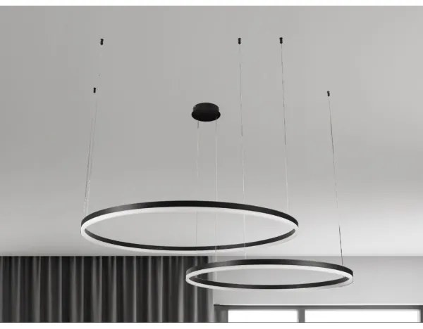 Lustră LED dimabilă pe cablu LED/100W/230V 3000-6500K + telecomandă