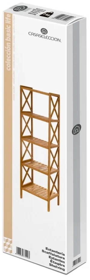 Etajeră de baie din bambus 36,5x153 cm – Casa Selección