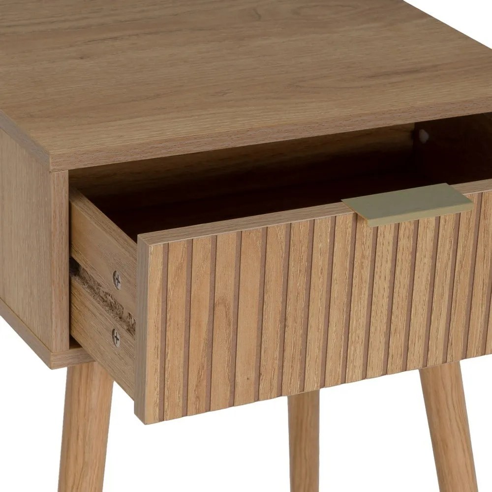 Noptieră în culoare naturală – Casa Selección