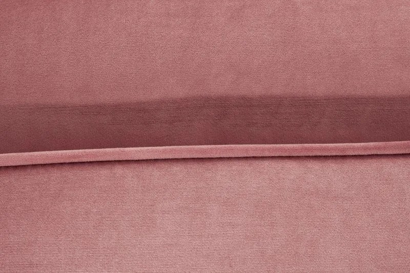 Coltar elegant Cozy Velvet II, catifea roz