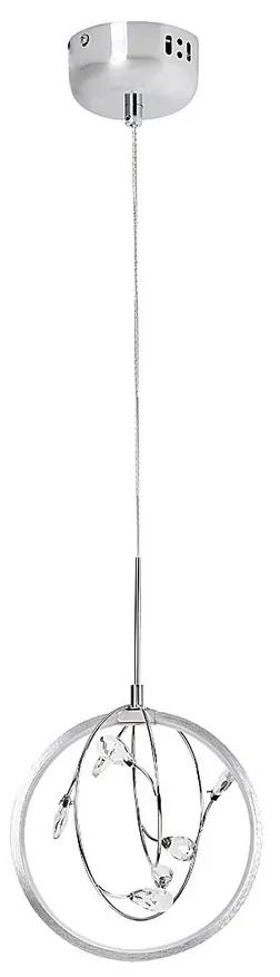 Rabalux 1493 - Lustră pe cablu LED de cristal CHRISSY LED/7W/230V