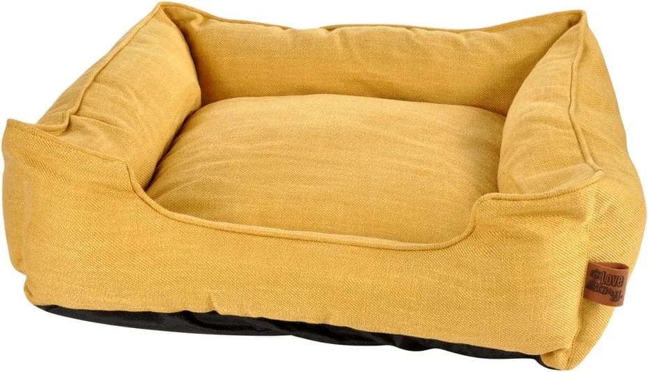 Pat pentru animale de companie galben pentru câini 50x55 cm – Love Story