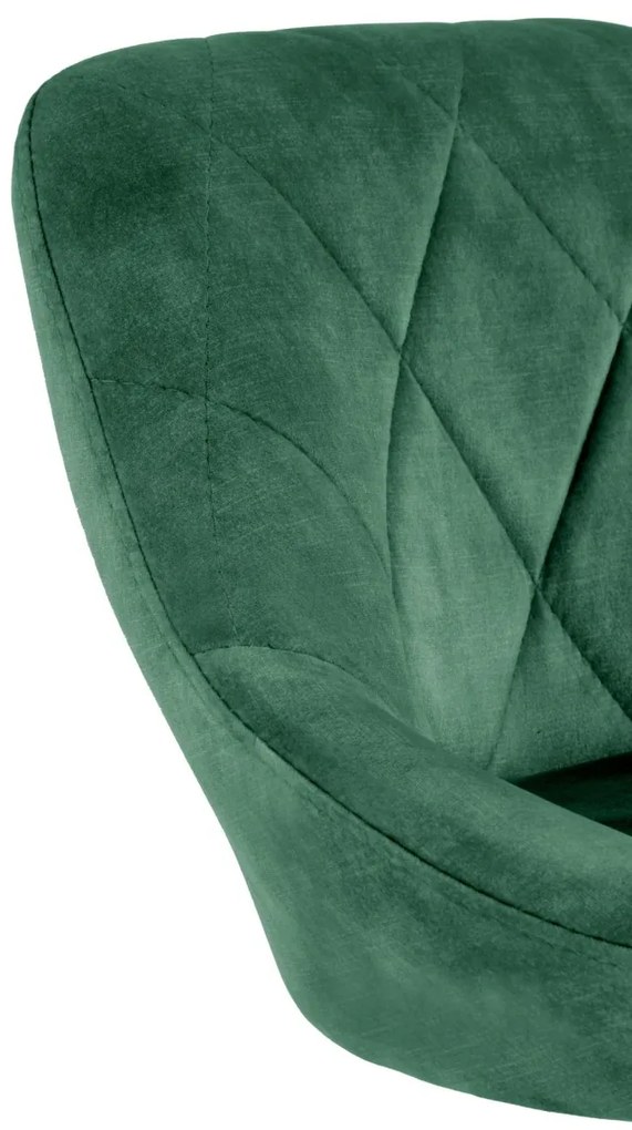 Scaun de bar H101 velvet verde