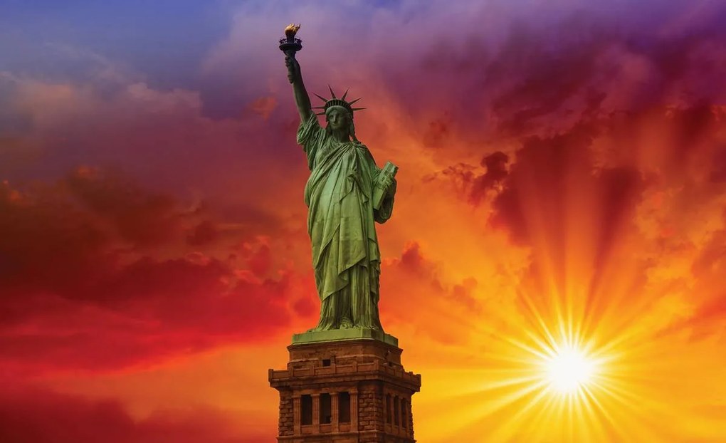 Fototapet - Statuia  libertății din New York (152,5x104 cm)