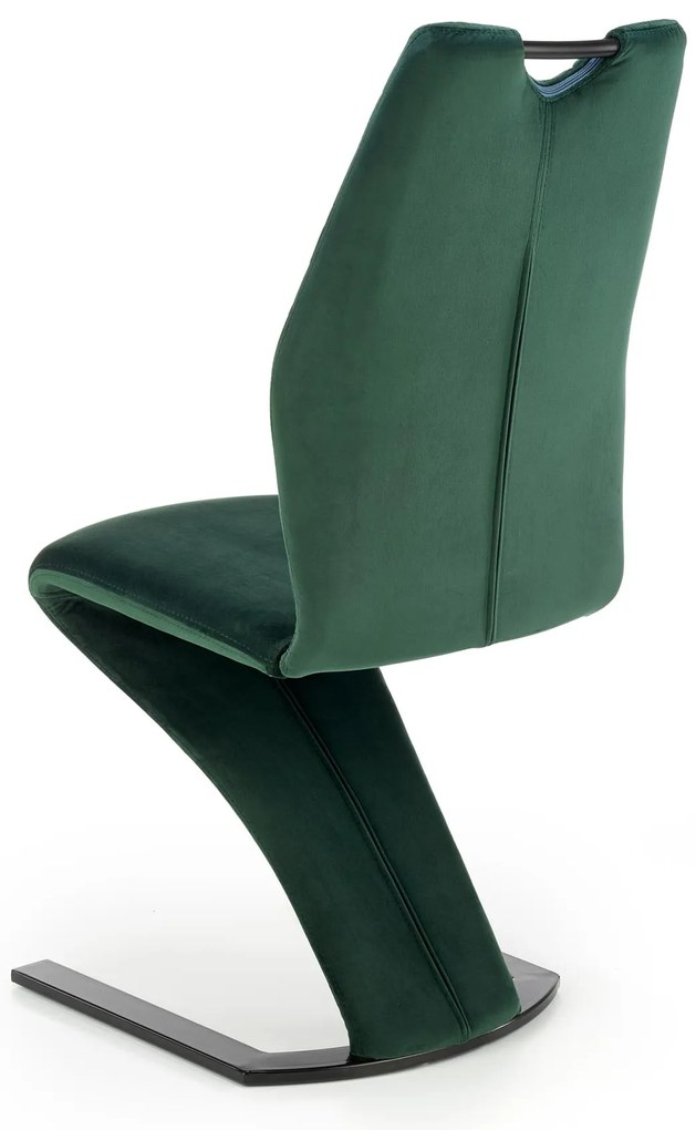 Scaun de sufragerie Klamgan (verde închis). 1039676