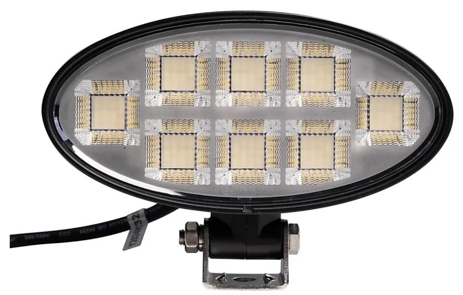 Proiector LED auto BLACK LED/160W/10-30V IP69 5700K oval