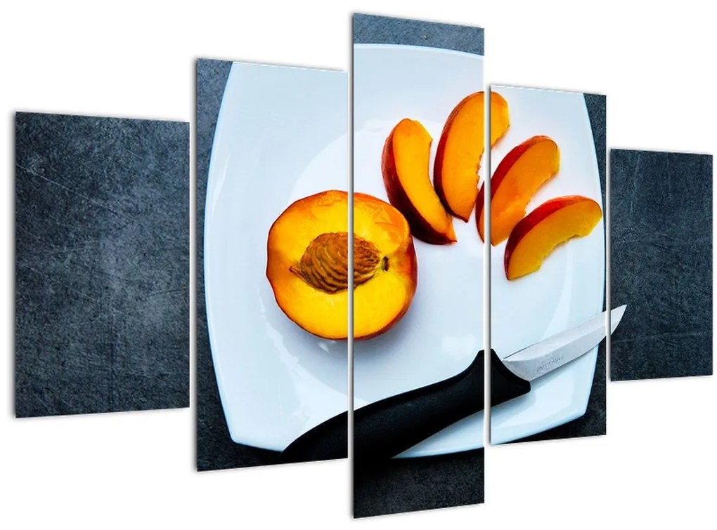 Tabloul cu piersică (150x105 cm)