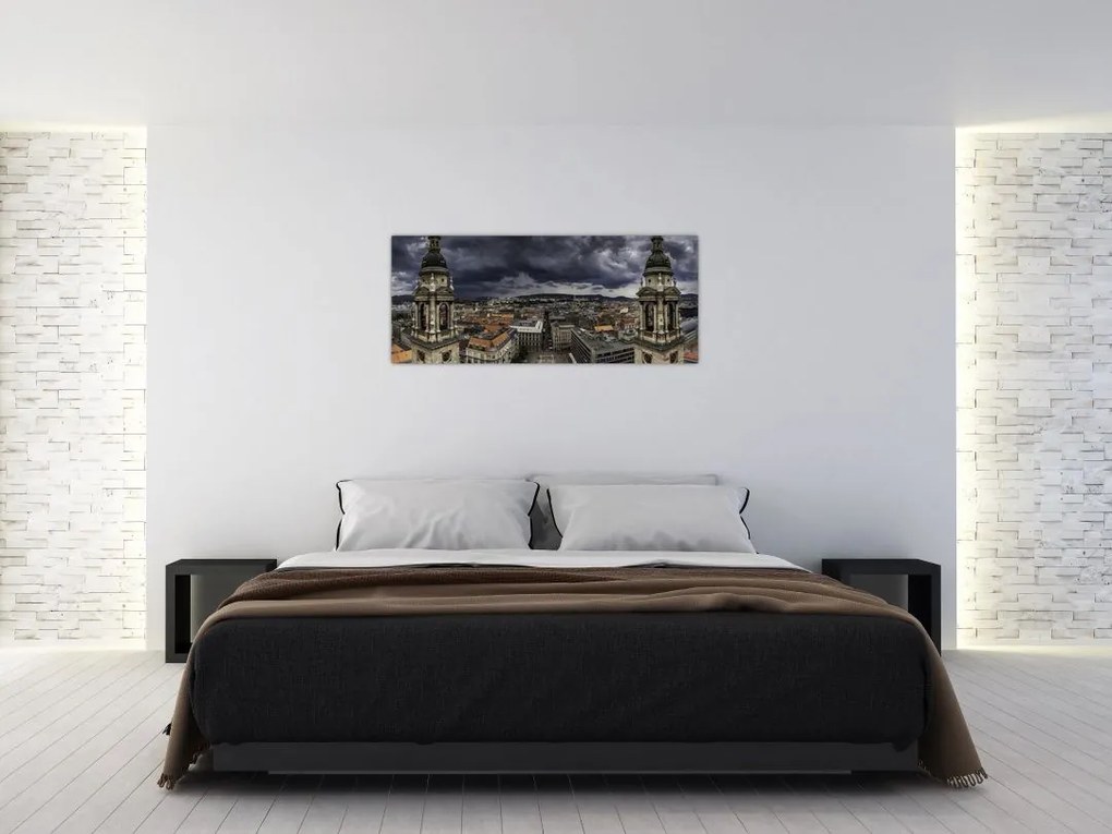 Tablou cu basilică (120x50 cm)