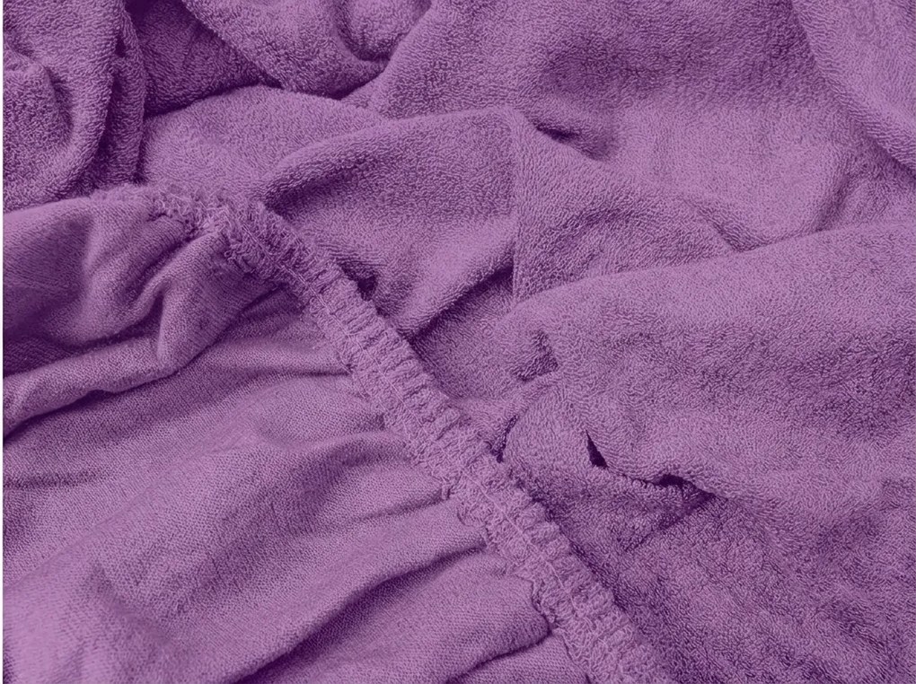 Cearsaf frote PREMIUM mov 180x200 cm
