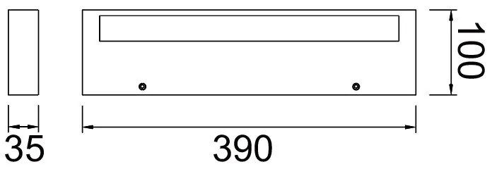 Aplica LED iluminat ambiental CONIL 39cm alba