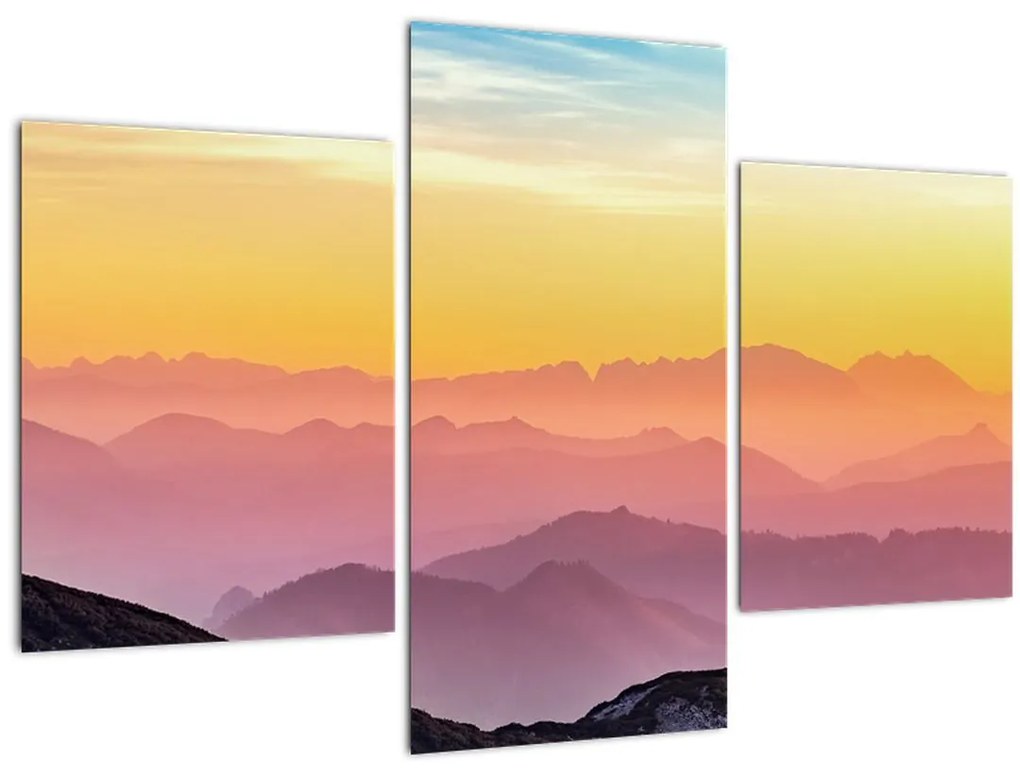 Tablou cerul colorat (90x60 cm)