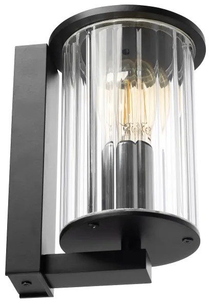 Aplică de exterior Argon 8748 NORFOLK 1xE27/15W/230V IP44 negru