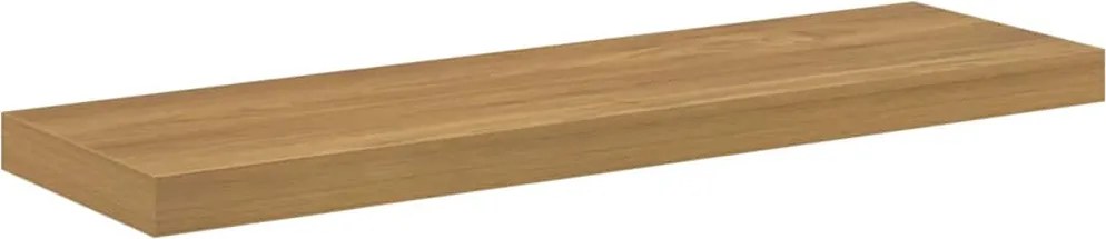 vidaXL Raft de perete Pe perete Maro 90 x 23,5 x 4 cm Lemn compozit