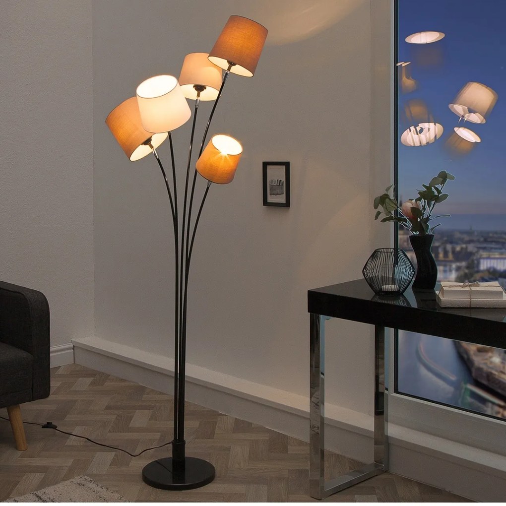 Lampadar cu 5 brate Levels A-39059 VC