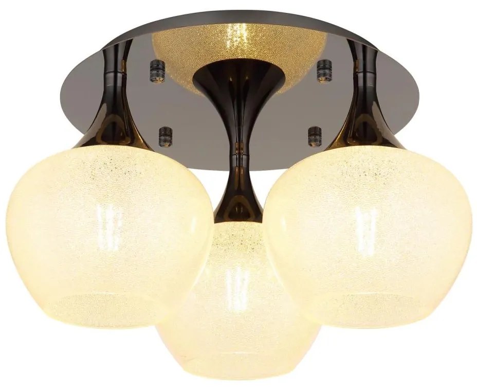 Plafonieră Globo 15548-3DK MAXY 3xE27/40W/230V antracit