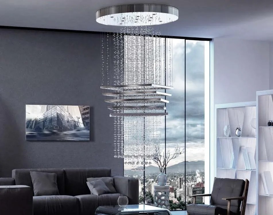 Aplica de perete moderna Vision design LUX Cristal Bohemia Exclusive EMBRACE