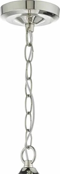 Där Lighting VAN0338 - Candelabru pe lanț VANESSA 3xE14/40W/230V crom lucios