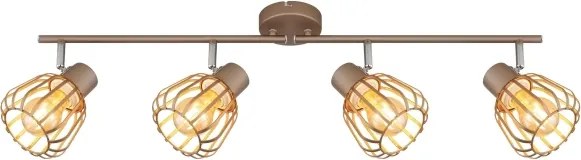 Globo 54663-4 - Spot OLIN 4xE27/40W/230V