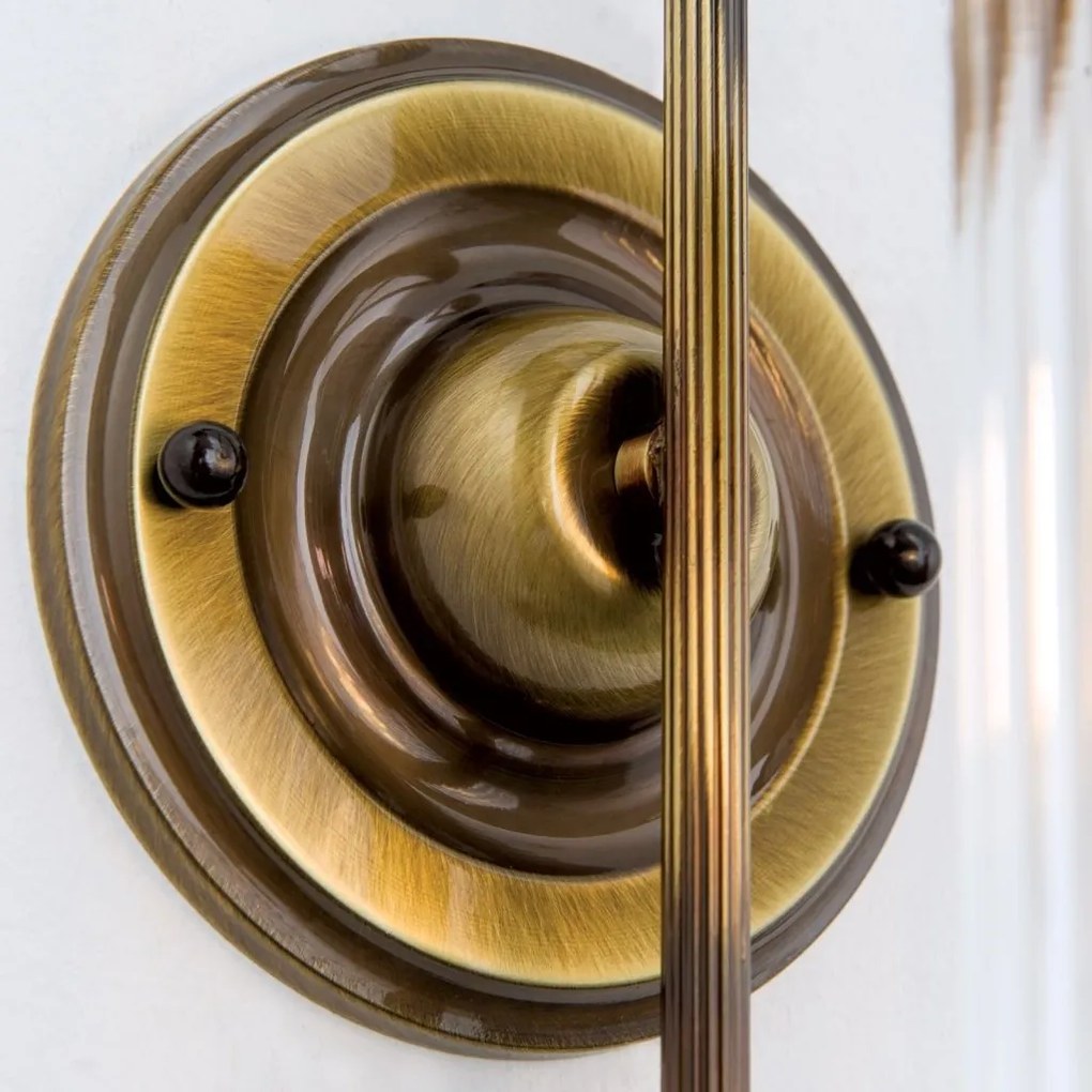 Aplica de perete Art Nouveau STABCHENSERIE, patina