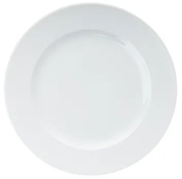 Set de veselă 18 piese, porțelan alb