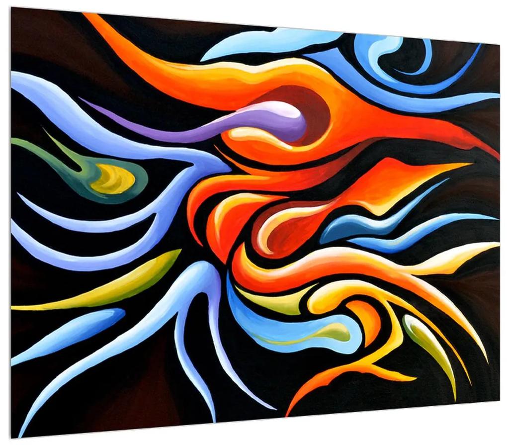 Tablou abstract- pictura (70x50 cm), în 40 de alte dimensiuni noi