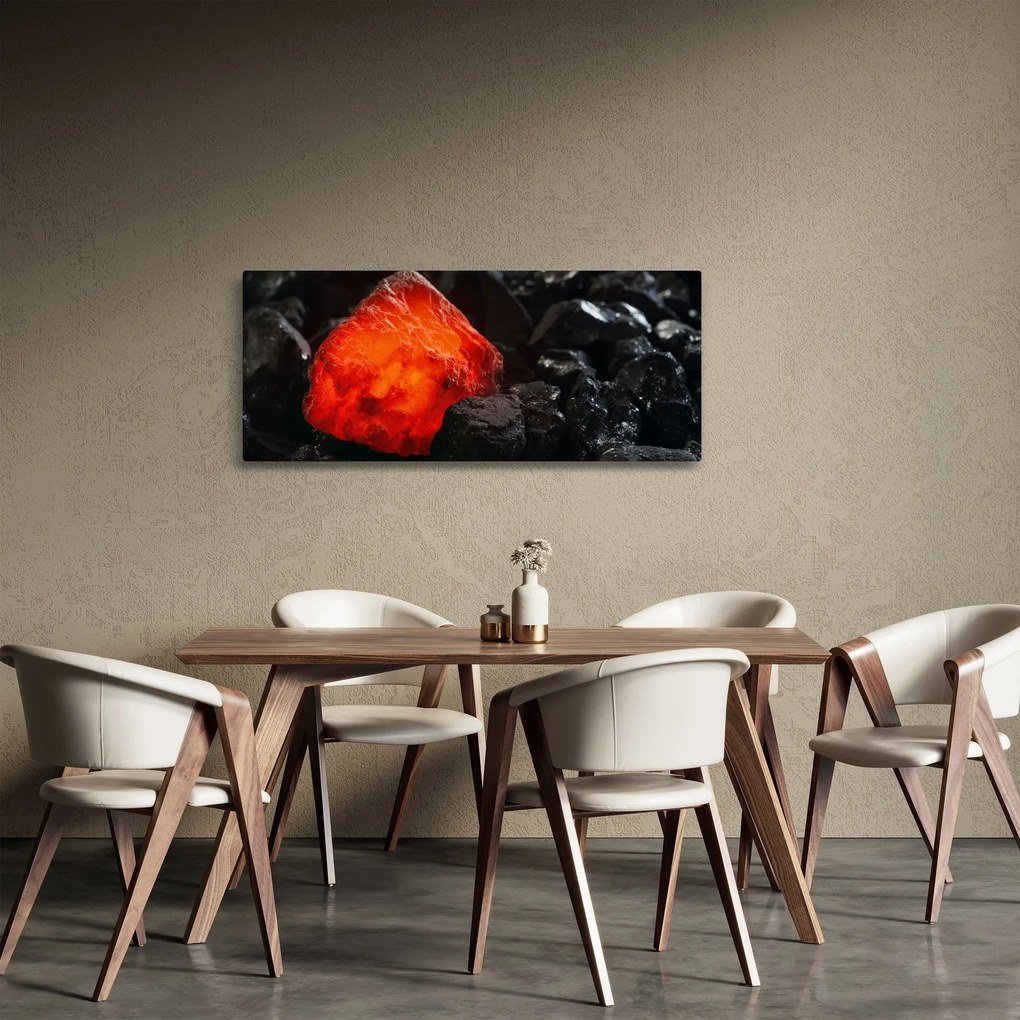 Tablou - Mineral strălucitor (120x50 cm)