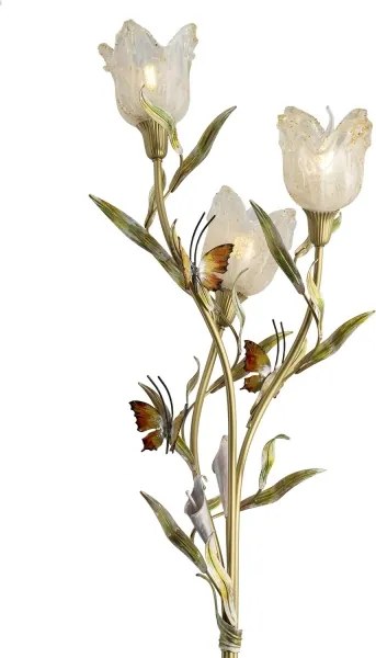 Lampadar EDEN 3xE14/40W/230V sticlă Murano