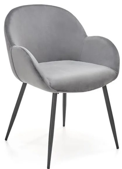 Scaun tapitat K480 - Gri