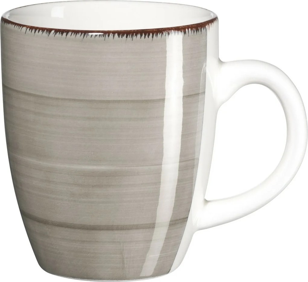 Set 6 căni Mäser Bel Tempo 380 ml, taupe