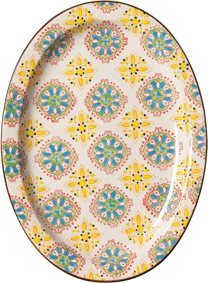 Platou din ceramica, Bohemian