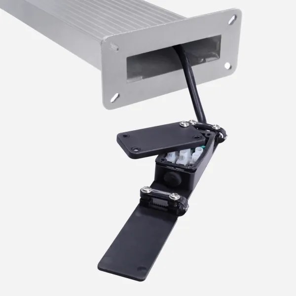 Brilagi - Lampă de exterior LED RIANO, 8 W, 230 V, argintie, IP65, 80 cm