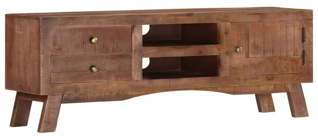 vidaXL Comodă TV, 110x30x40 cm, lemn de mango nefinisat