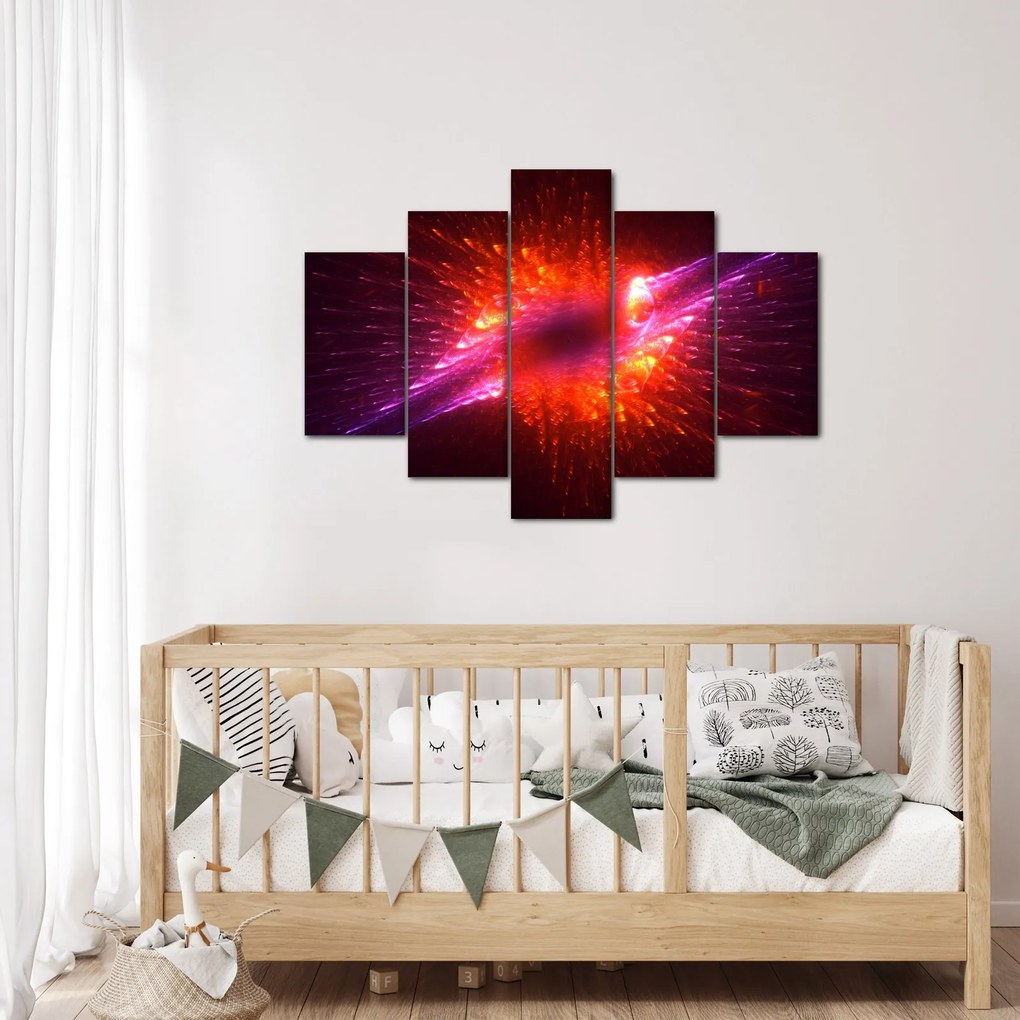 Tabloul modern abstract cu spini (150x105 cm)