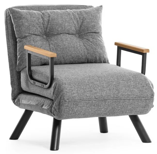 Fotoliu Sando Single Gri deschis