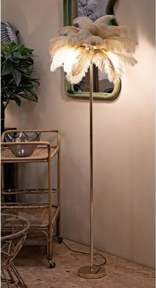 Lampadar auriu (înălțime 160 cm) Palm – Mauro Ferretti