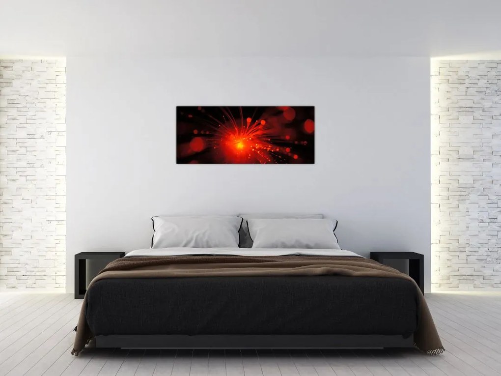 Tablou cu abstacție sclipire (120x50 cm)