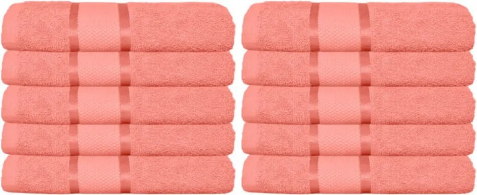 Set 10 Prosoape Premium din Bumbac 100% – 50×90 cm, 400g, Absorbție Superioară